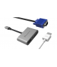 Adam Elements CASA VH1 USB C to VGA AND HDMI 2 in 1 Display Hub 